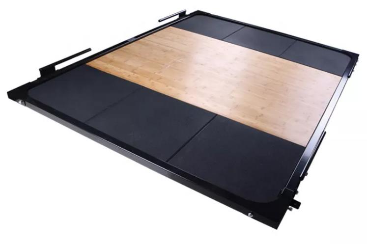 weightlifting equipment platform