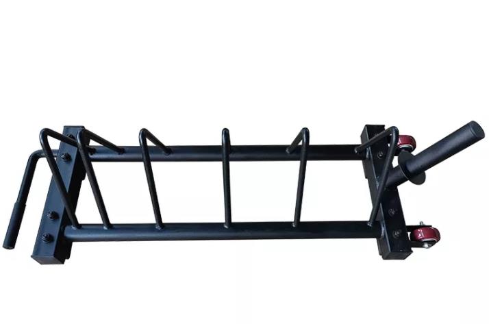 Bumper plate rack